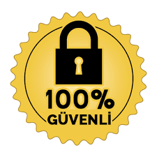 100% Güvenli Ödeme